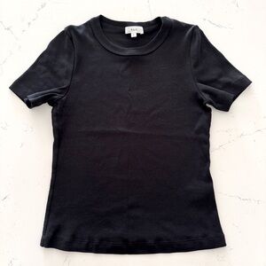 A.L.C Black Short Sleeve T-Shirt